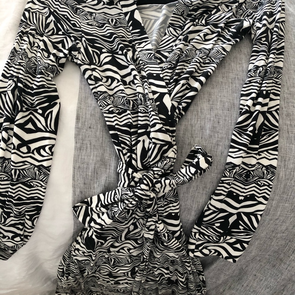 Dvf wrap dress